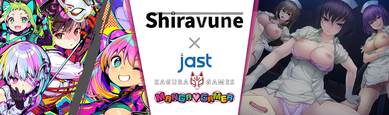 Shiravune will release 8 games on JAST USA, Kagura Games and MangaGamer!